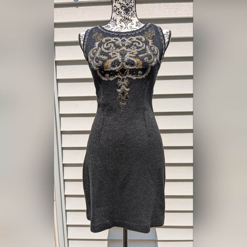 90s Vintage Sweater Dress